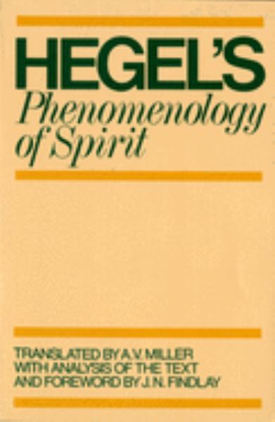 Hegel / Phenomenology Of Spirit