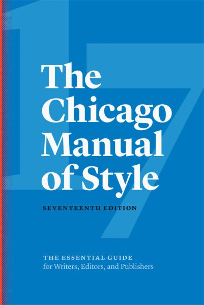 University Of Chicago Press / Chicago Manual Of Style 17E
