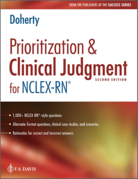 9780803697232 / Doherty 2/E '20 / Prioritization And Clinical Judgment For Nclex-Rn / MR