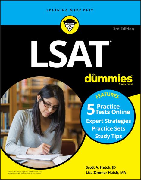 Hatch, Scott A / Lsat For Dummies:Book + 5 Practice Tests Online