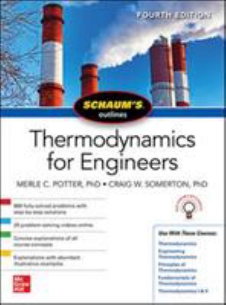 Somerton, Craig W. Et Al. / Schaums Outline Of Thermodynamics For Engineers, Fourth Edition