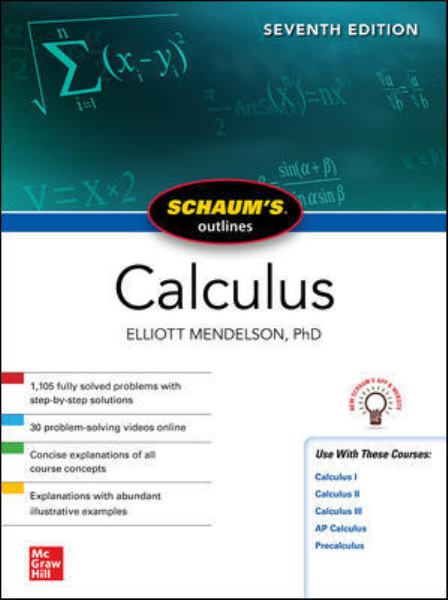 Schaums 7E / Calculus, Seventh Edition