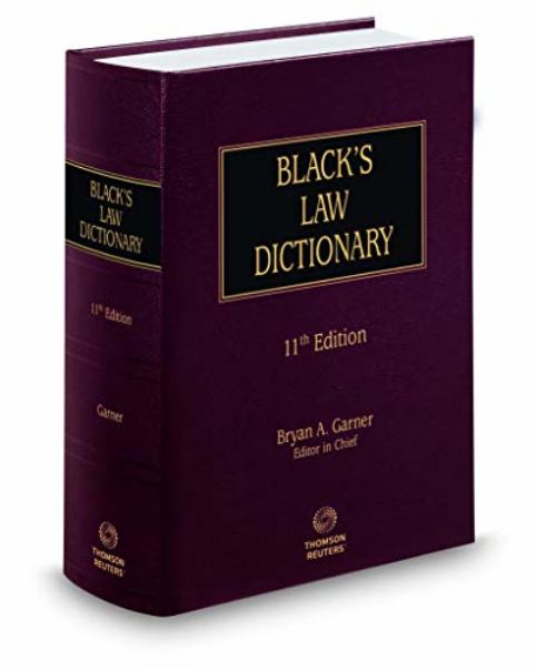 Garner 11E / Black's Law Dictionary