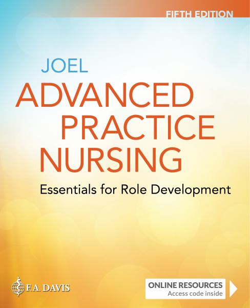 9781719642774 / Joel 5E 22 / Advanced Practice Nursing: Essentials For Role Development / MR