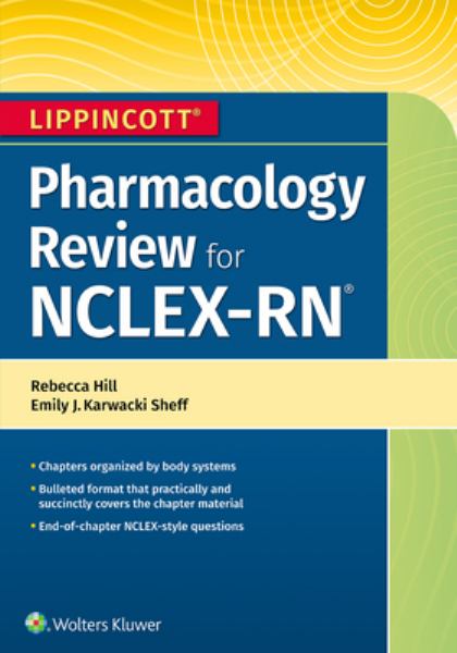 9781975109837 / Hill 1/E '20 / Lippincott Nclex-Rn Pharmacology Review / MR