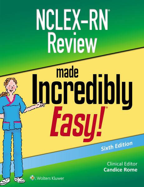 9781975116903 / Rome 6/E '20 / Nclex-Rn Review Made Incredibly Easy / MR