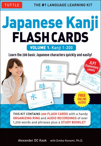 Tuttle / Japanese Kanji Flash Cards Kit Volume 1